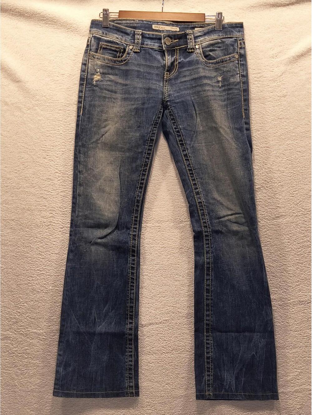 BKE Denim Stella Mid-Rise Bootcut 27L (31x30) Women's Jeans